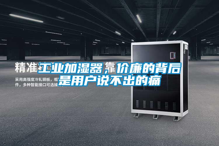 工業(yè)加濕器，價(jià)廉的背后是用戶說不出的痛