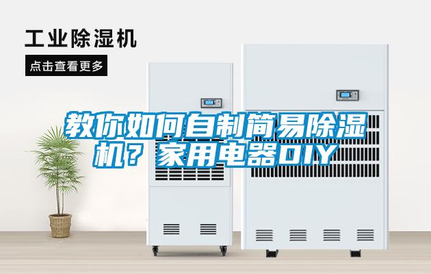 教你如何自制簡易除濕機？家用電器DIY