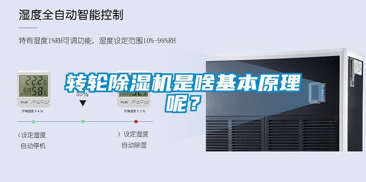轉輪除濕機是啥基本原理呢？