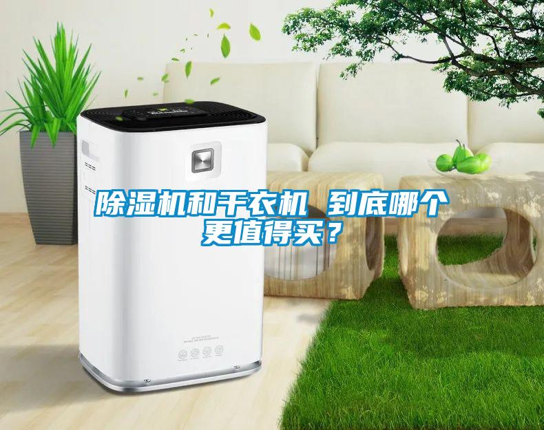 除濕機和干衣機 到底哪個更值得買?