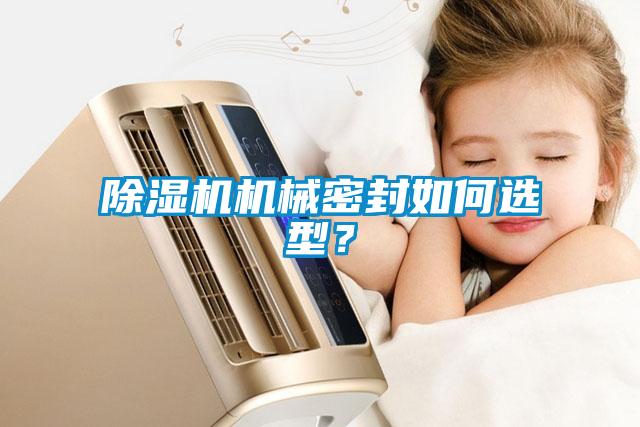 除濕機(jī)機(jī)械密封如何選型？