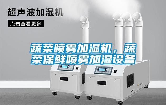 蔬菜噴霧加濕機，蔬菜保鮮噴霧加濕設備