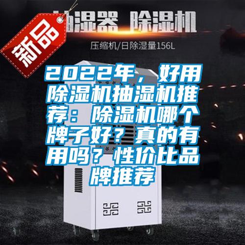 2022年，好用除濕機抽濕機推薦：除濕機哪個牌子好？真的有用嗎？性價比品牌推薦