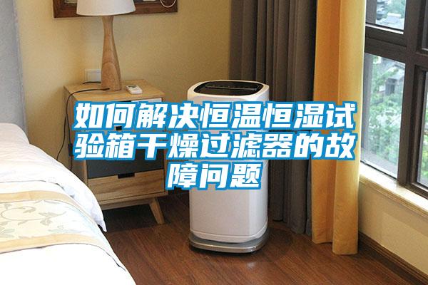 如何解決恒溫恒濕試驗(yàn)箱干燥過濾器的故障問題