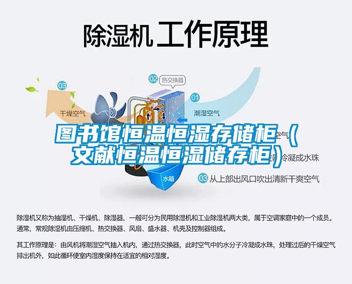 圖書館恒溫恒濕存儲柜（文獻(xiàn)恒溫恒濕儲存柜）