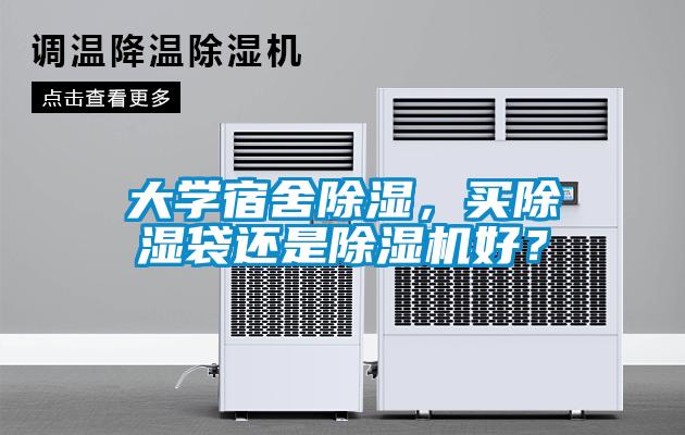 大學(xué)宿舍除濕，買除濕袋還是除濕機好？