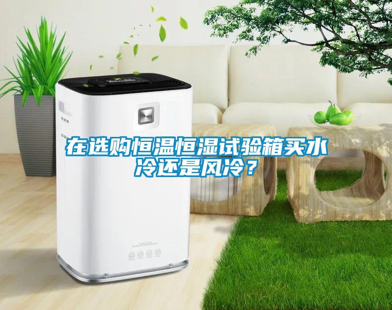 在選購恒溫恒濕試驗(yàn)箱買水冷還是風(fēng)冷？