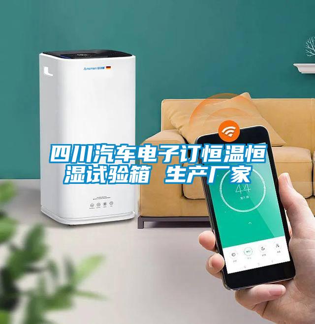 四川汽車(chē)電子訂恒溫恒濕試驗(yàn)箱 生產(chǎn)廠家