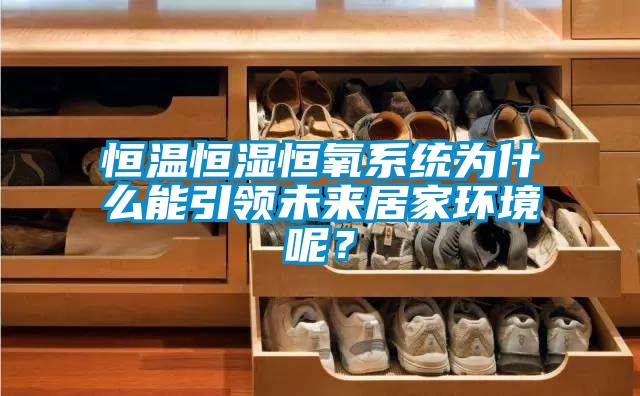 恒溫恒濕恒氧系統(tǒng)為什么能引領未來居家環(huán)境呢？