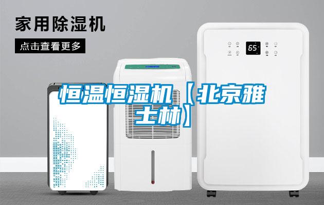 恒溫恒濕機(jī)【北京雅士林】