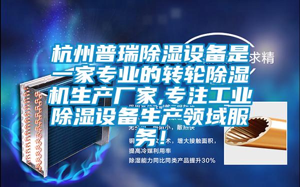 杭州普瑞除濕設(shè)備是一家專業(yè)的轉(zhuǎn)輪除濕機(jī)生產(chǎn)廠家,專注工業(yè)除濕設(shè)備生產(chǎn)領(lǐng)域服務(wù)！