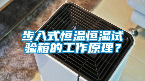 步入式恒溫恒濕試驗(yàn)箱的工作原理？