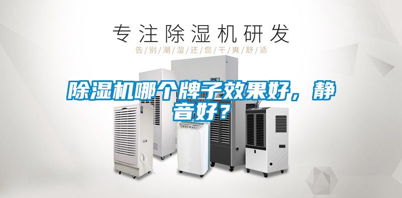 除濕機哪個牌子效果好，靜音好？