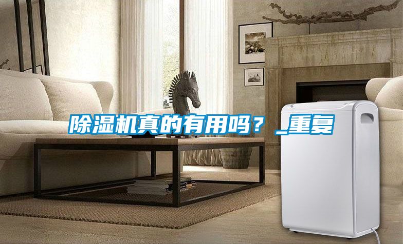 除濕機真的有用嗎？_重復